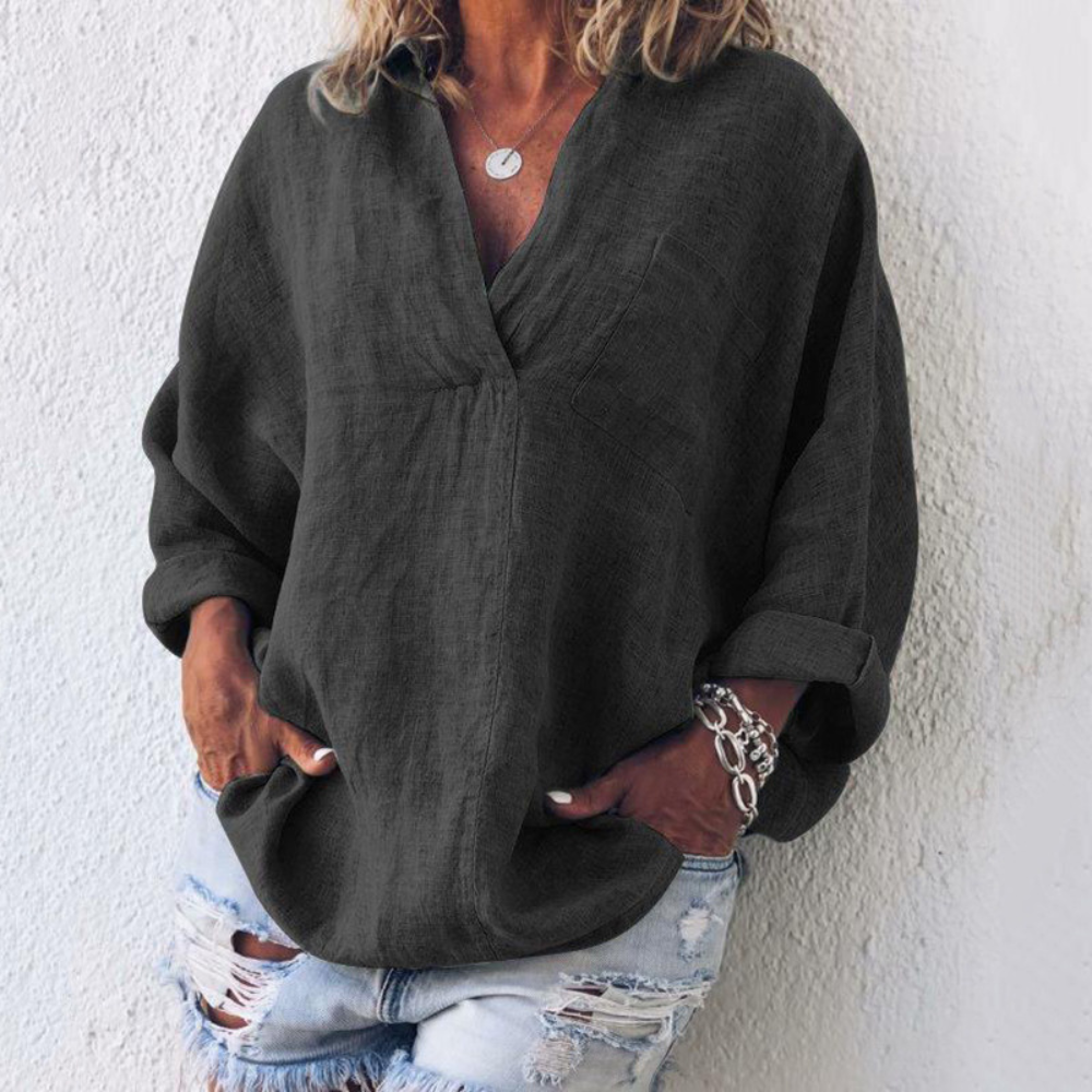 Brenda Comfortabele oversized damesblouse