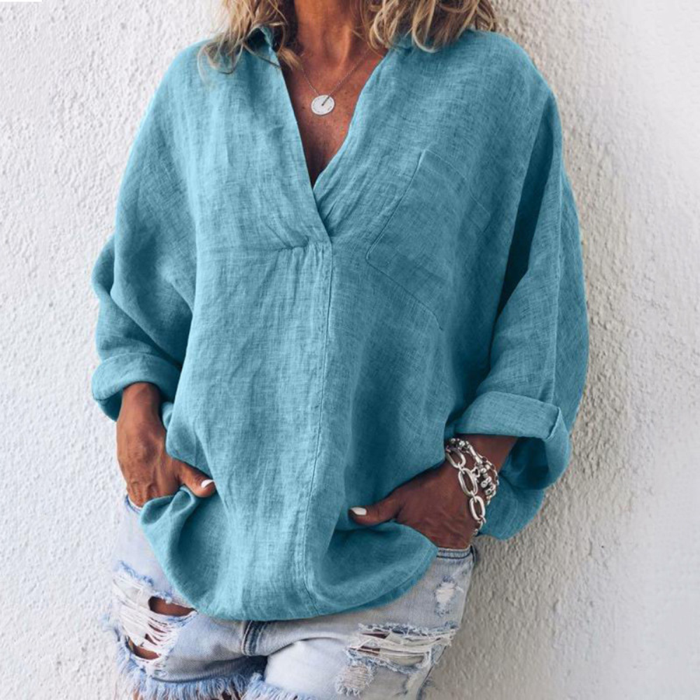 Brenda Comfortabele oversized damesblouse