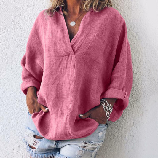 Brenda Comfortabele oversized damesblouse