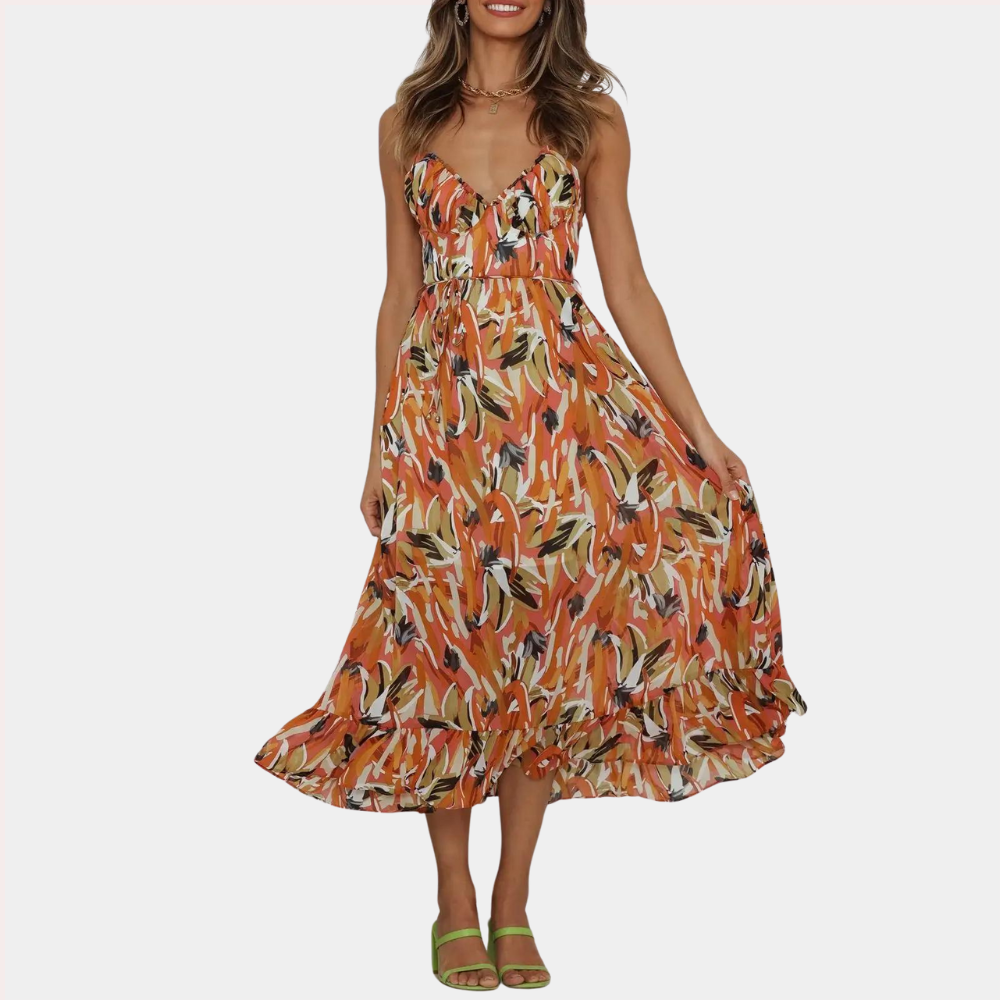 Trella Elegante zomerjurk voor dames