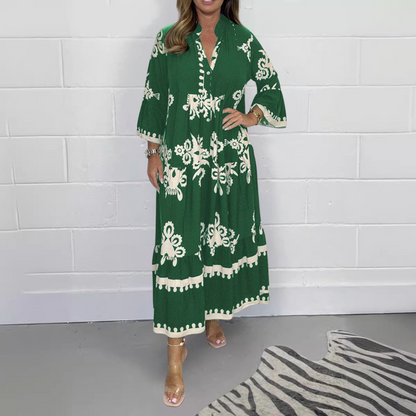 Lisette - Maxi jurk met bloemenprint voor dames