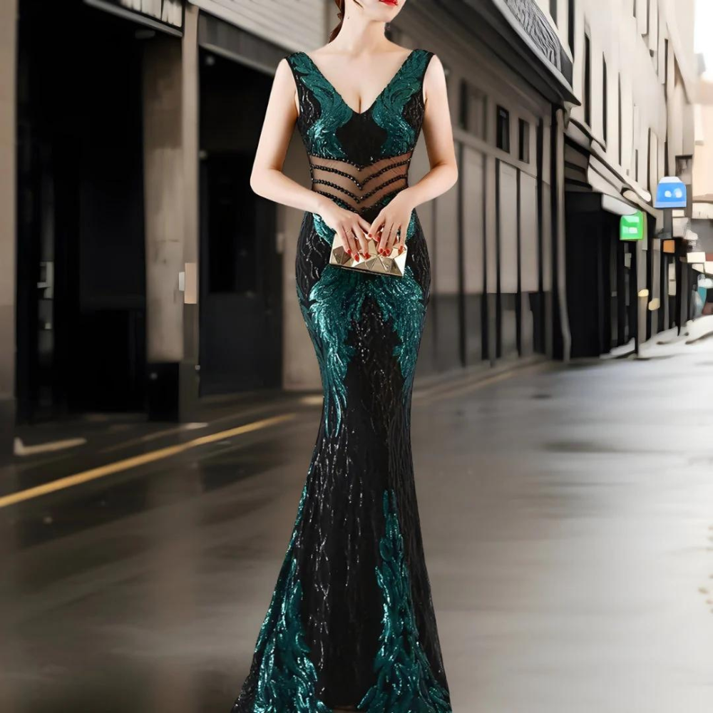 Raissa Elegante lange jurk voor dames