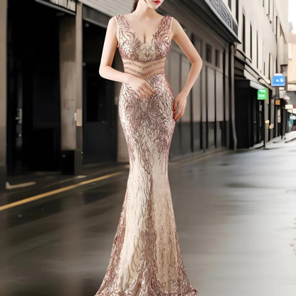 Raissa Elegante lange jurk voor dames