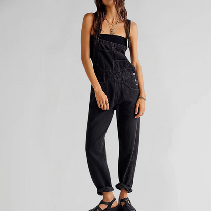 Valeria Comfortabele denim jumpsuit voor dames
