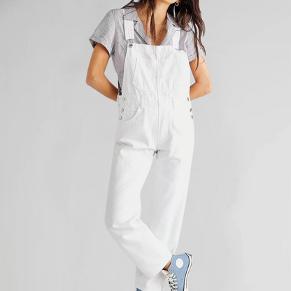Valeria Comfortabele denim jumpsuit voor dames