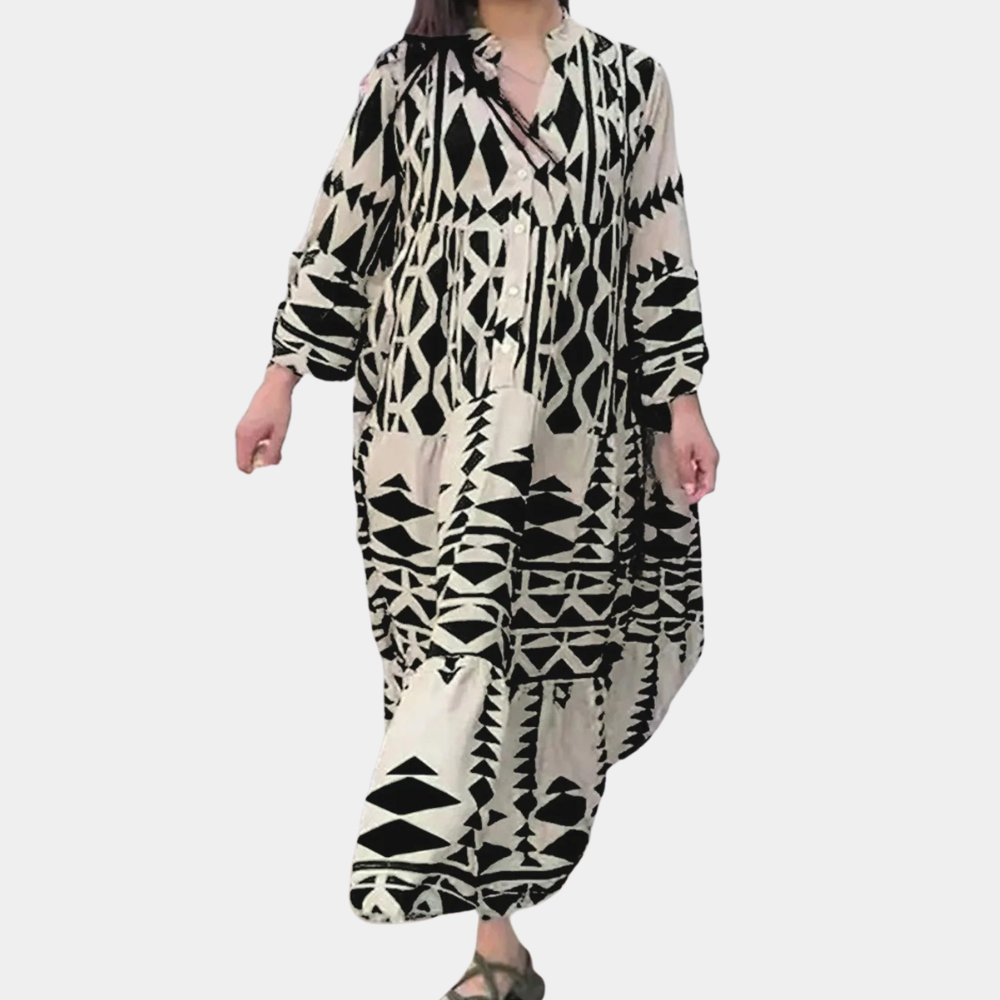 Laura Boho maxi jurk voor dames