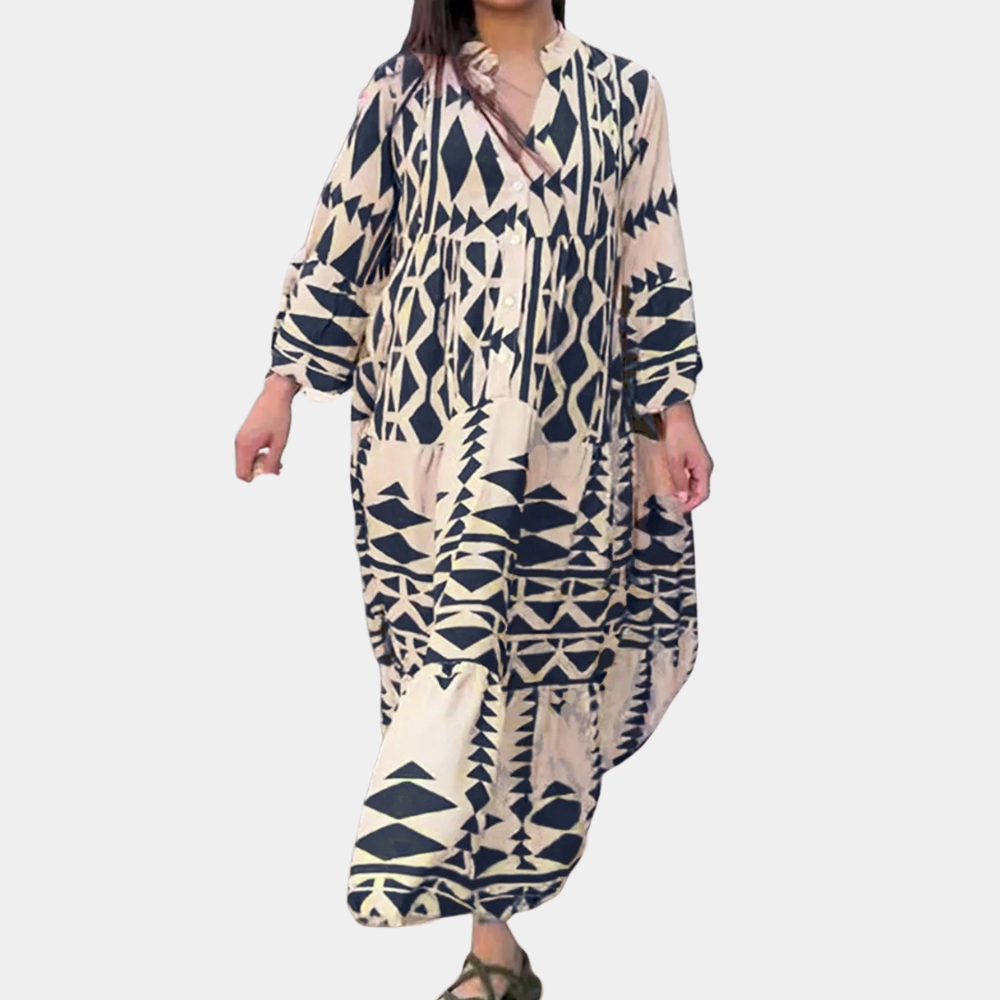 Laura Boho maxi jurk voor dames