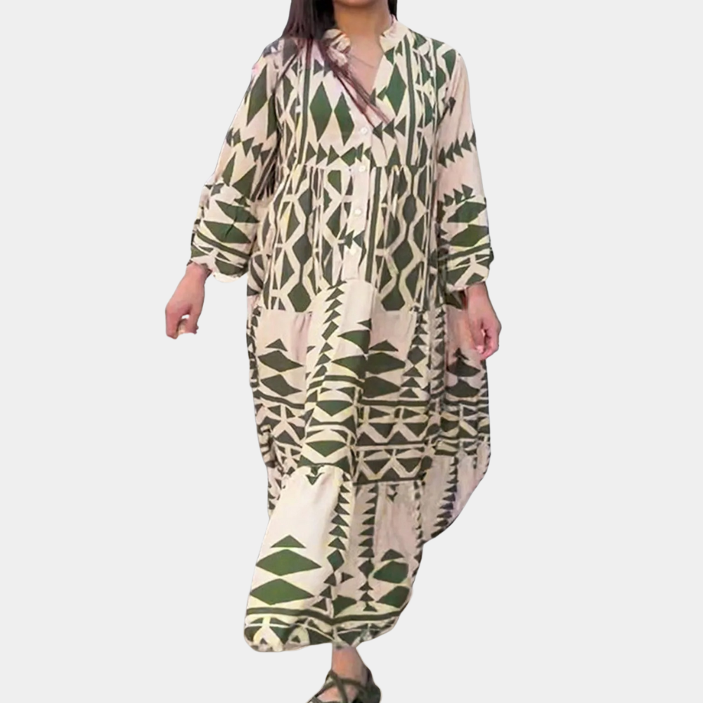 Laura Boho maxi jurk voor dames