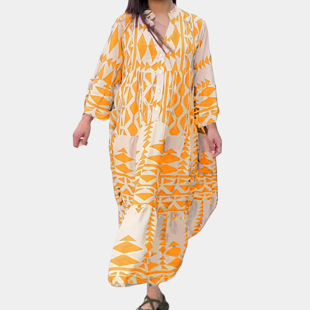 Laura Boho maxi jurk voor dames