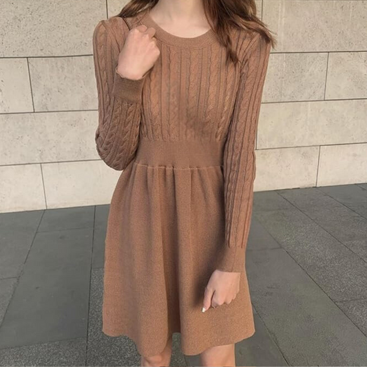Elora Elegante Gebreide Damesjurk voor Dames
