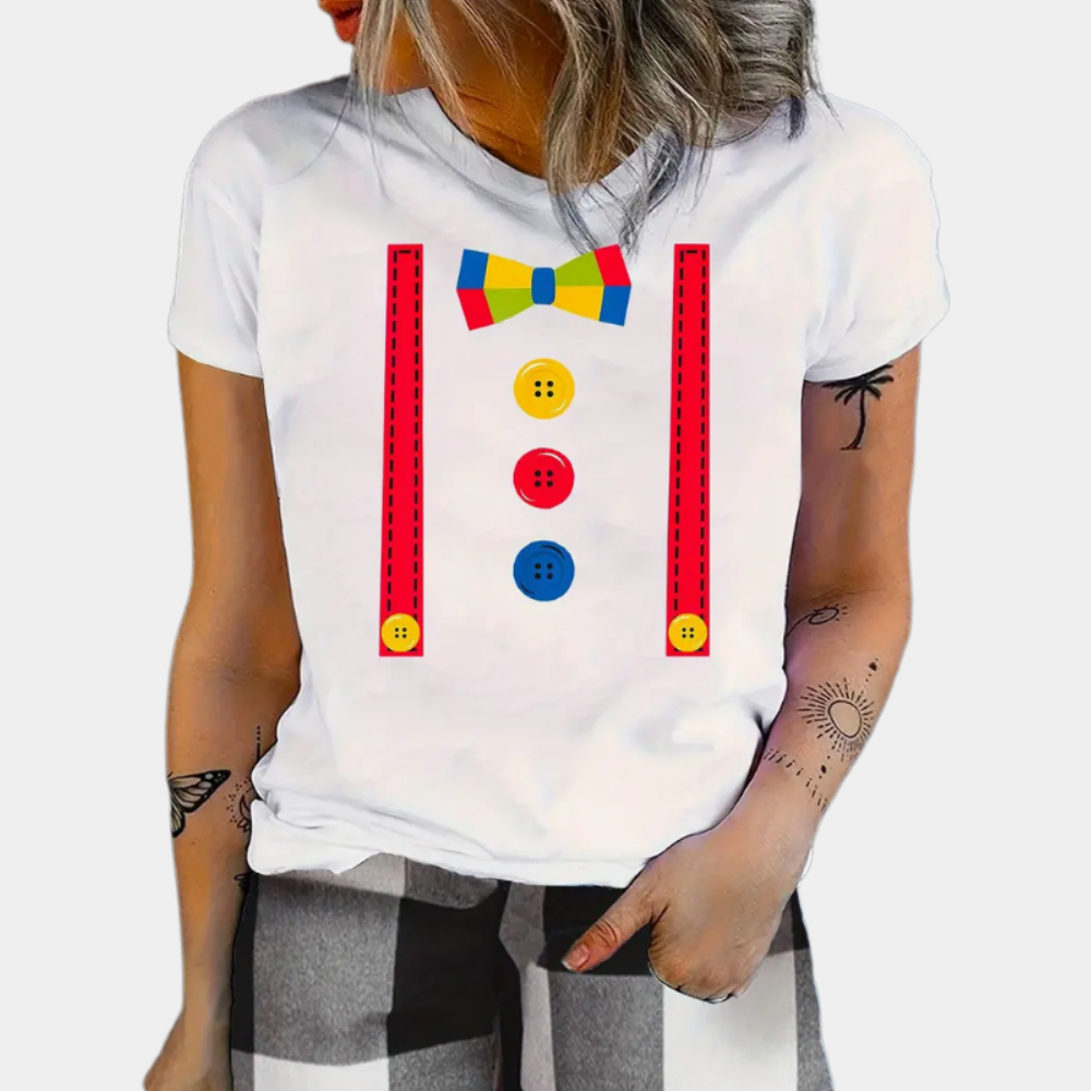 Cordelia - Stijlvol Casual Oktoberfest T-shirt voor dames