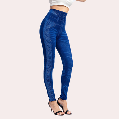 Modieuze hoge taille broek voor vrouwen