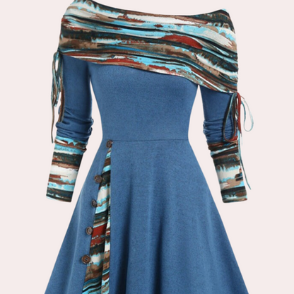 Winona Dames Feminine Flairjurk