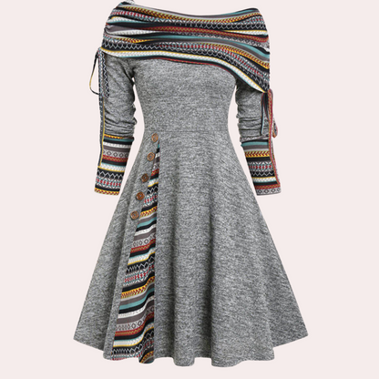 Winona Dames Feminine Flairjurk