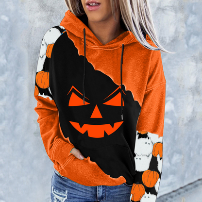 Haydée - Trendy Halloween-sweatshirt voor dames