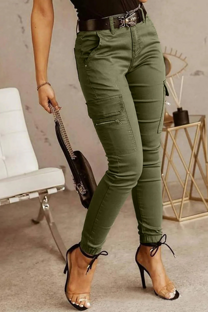 Moderne cargo broek voor dames