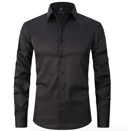 Alex Stretch Shirt | Comfortabel overhemd voor heren met super stretch