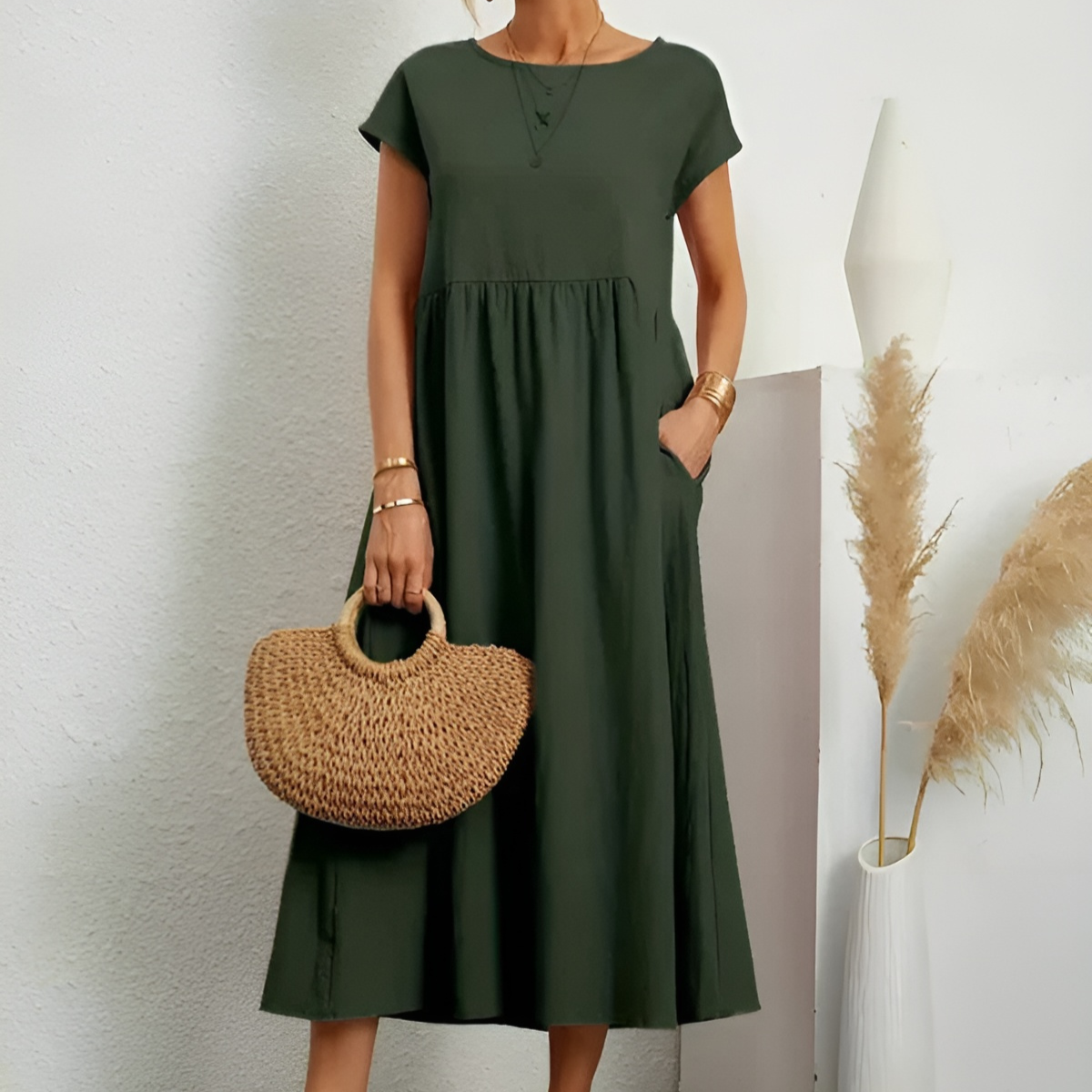 elegante essentiële jurk