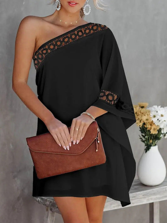 "Christin" Elegante schouderjurk