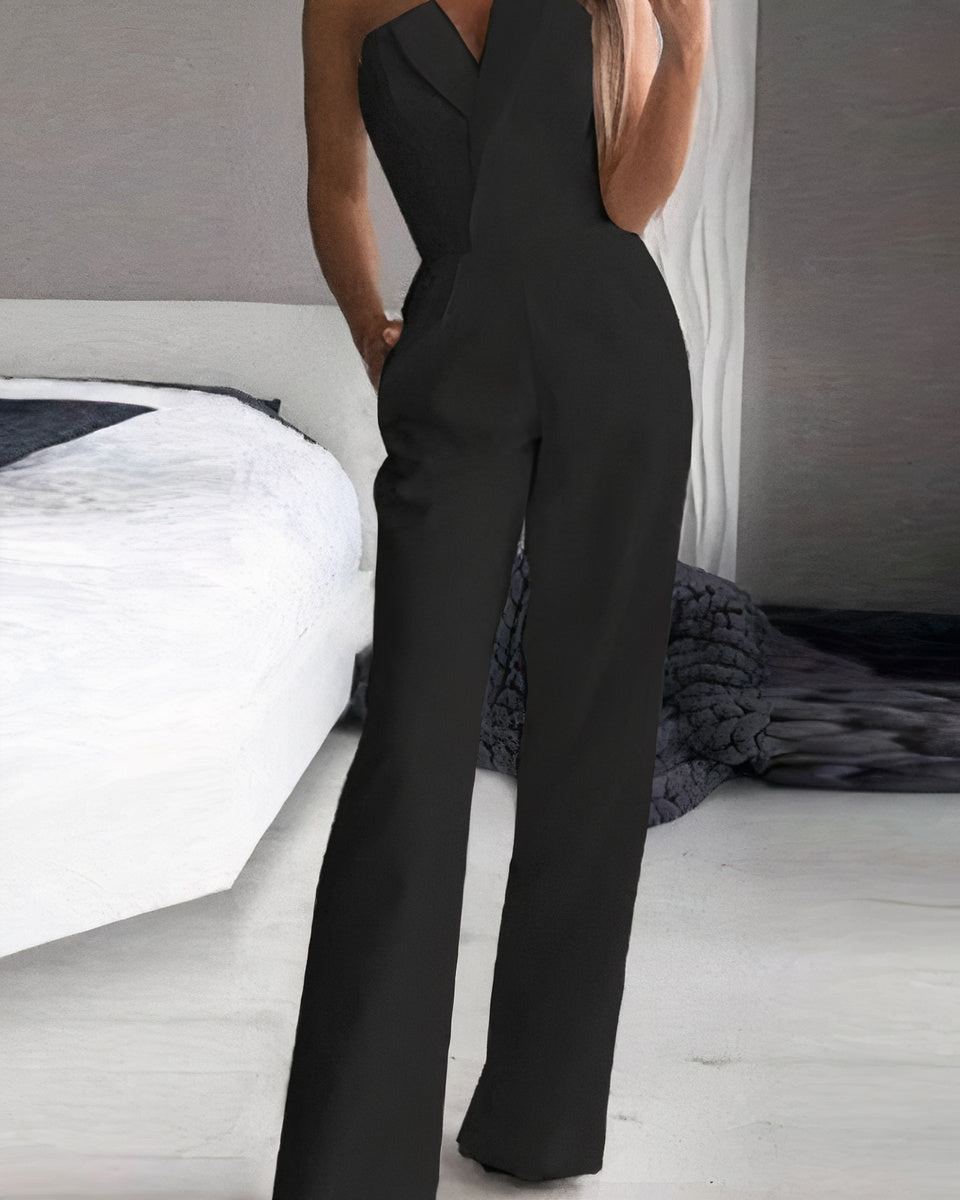 Mouwloze jumpsuit - Dorte