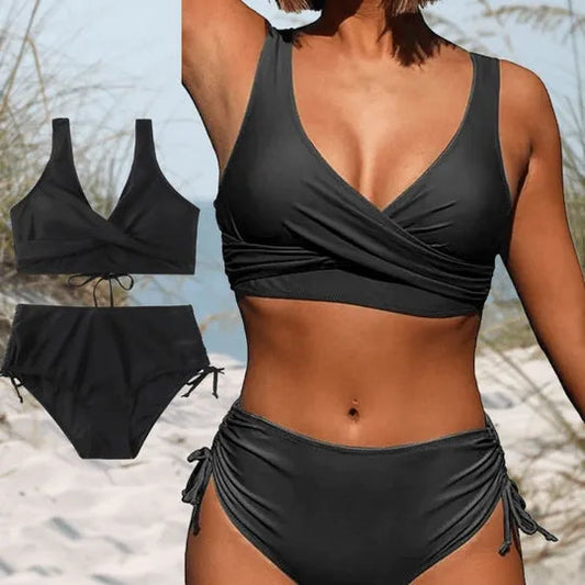 Bikini Dames - Trendy 2-delige Set - Hoogwaardige Materialen - Perfect voor Zomerontspanning