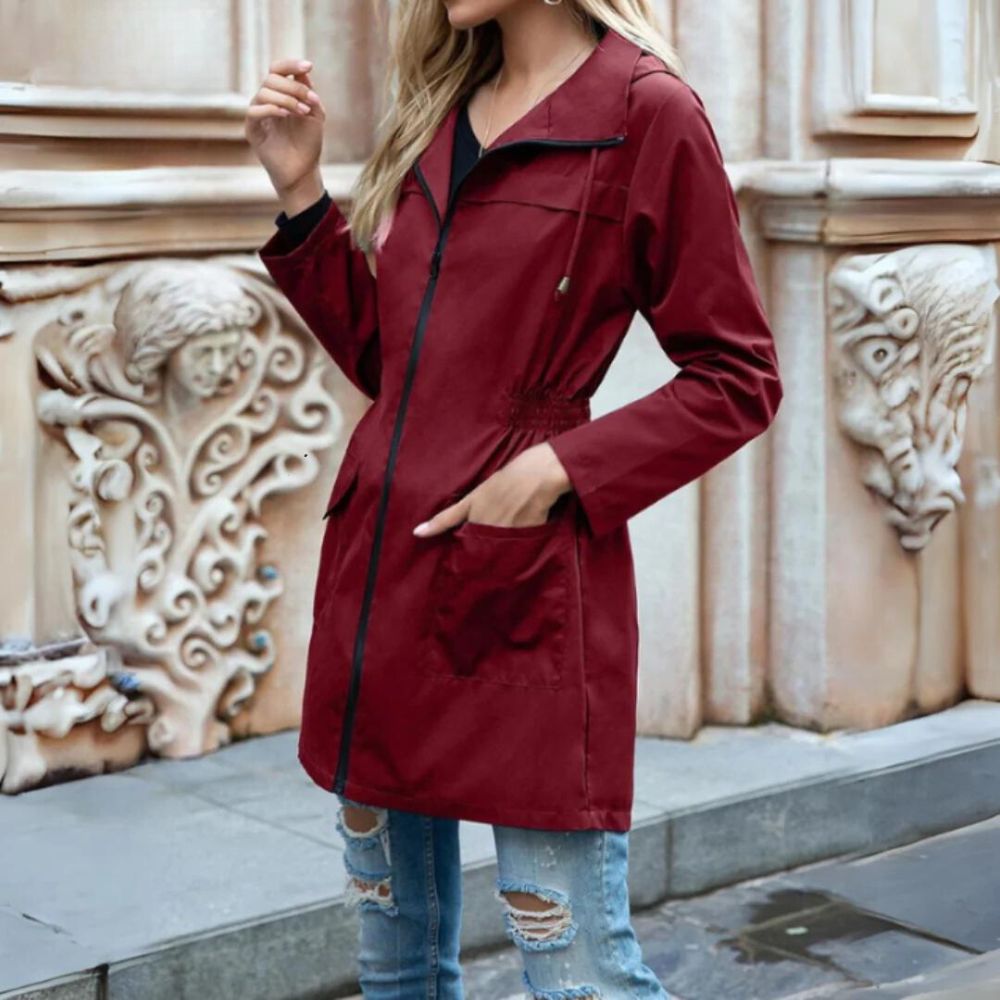 Stijlvolle windjack trenchcoat voor dames - Elsa