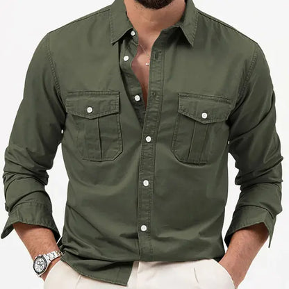 Wilmod Shirt | Casual Lange Mouw Shirt