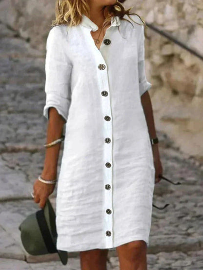 Eva Casual Katoenen Jurk