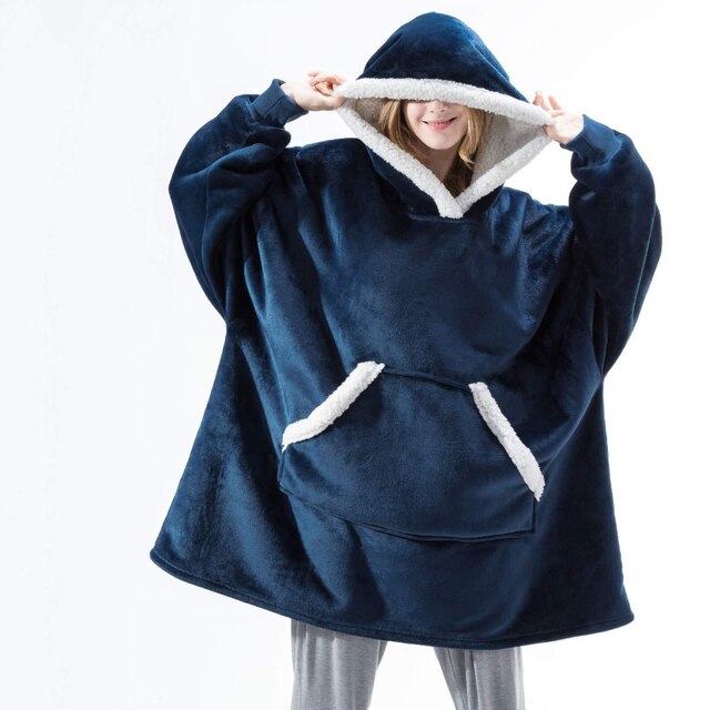 Sharon | Fleece Hoodie Deken Voor De Winter