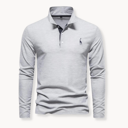 Alden | Elegante lange mouwen polo