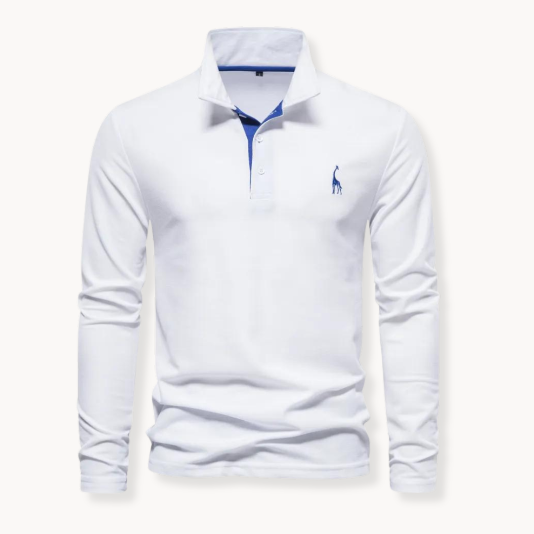 Alden | Elegante lange mouwen polo