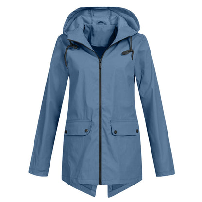 Ottoline Jacket | Waterproof Hooded Raincoat