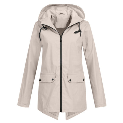 Ottoline Jacket | Waterproof Hooded Raincoat