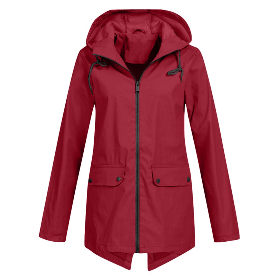 Ottoline Jacket | Waterproof Hooded Raincoat