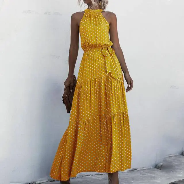 Fenella Strapless Maxi jurk met bloemenprint
