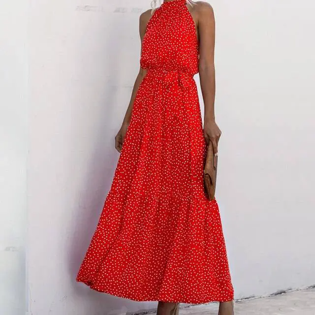 Fenella Strapless Maxi jurk met bloemenprint