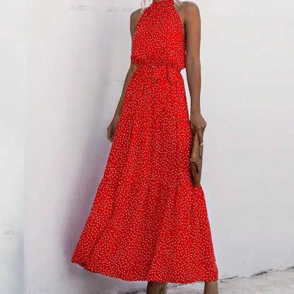 Fenella Strapless Maxi jurk met bloemenprint