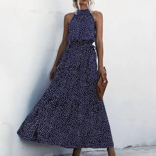 Fenella Strapless Maxi jurk met bloemenprint
