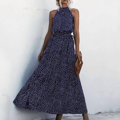Fenella Strapless Maxi jurk met bloemenprint