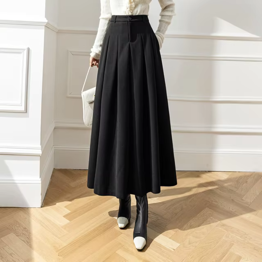 Fiorella - Vintage Winter Maxi Rok