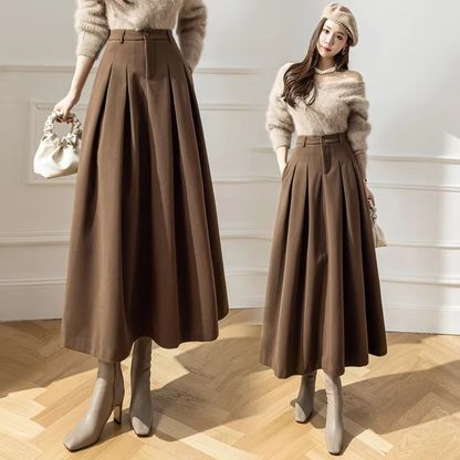 Fiorella - Vintage Winter Maxi Rok