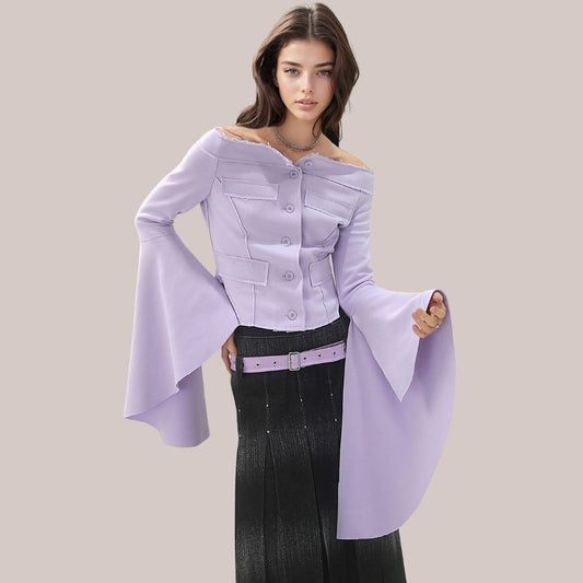 Vale Elegante top met korsetdetail