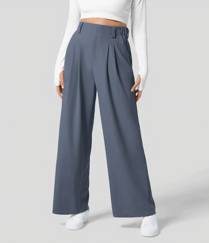 Losse broek met hoge taille - Georgia