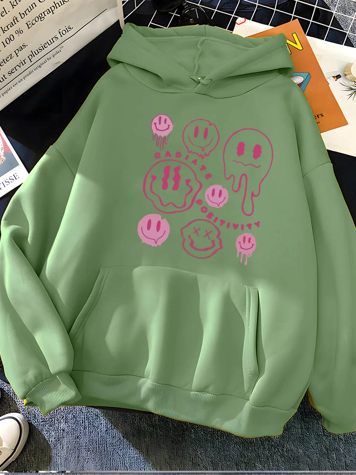 Grappige grafische hoodie - Gia