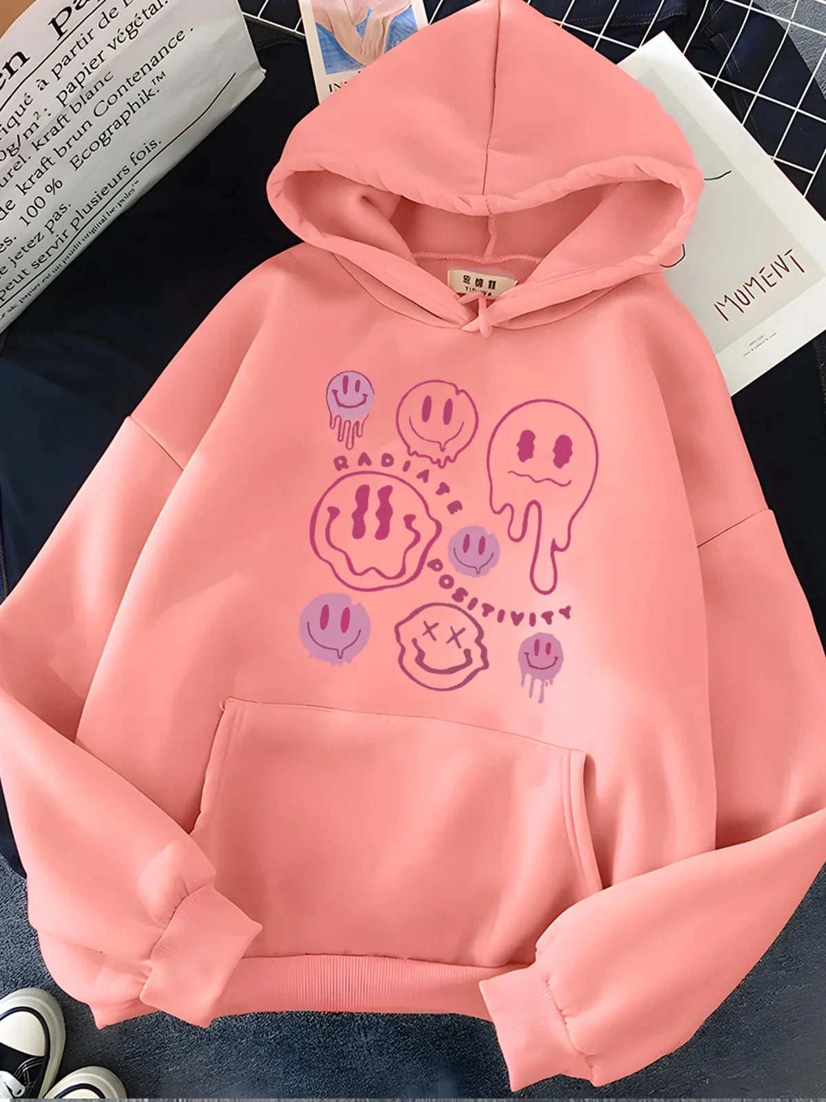 Grappige grafische hoodie - Gia