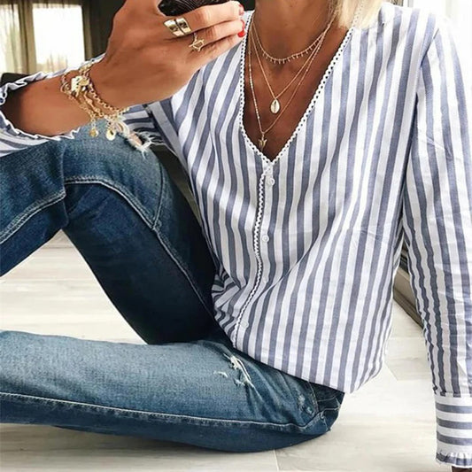 BRITT Casual met lange mouwen blouse