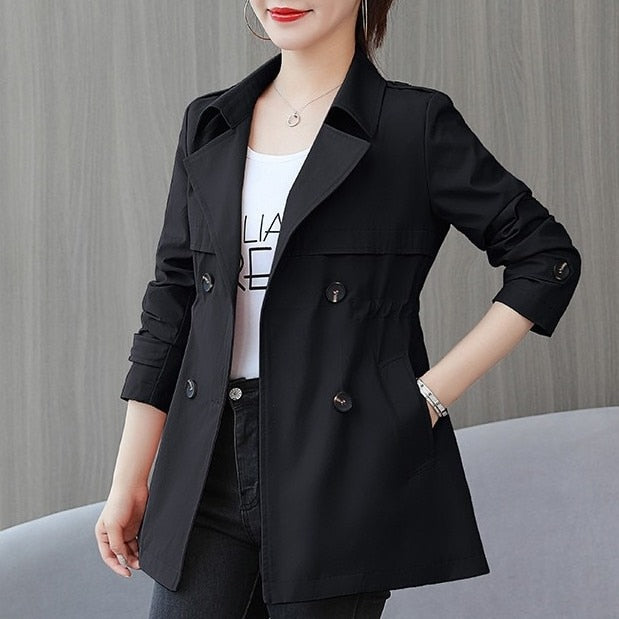 DaisysJacket I Korte Trenchcoat Voor Dames