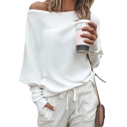 Prachtige off-the-shoulder trui