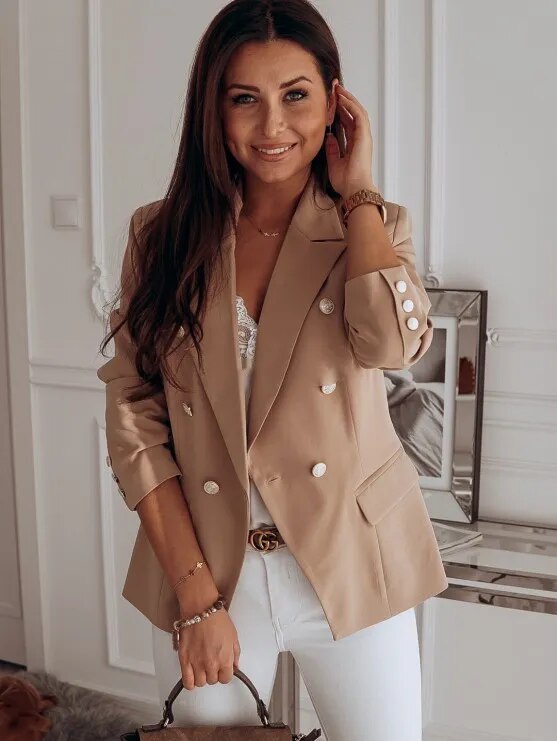 Noémie - Casual blazer met capuchon