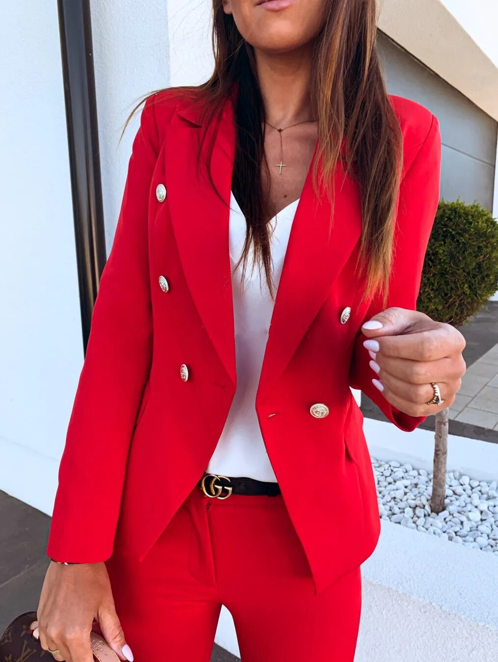 Noémie - Casual blazer met capuchon